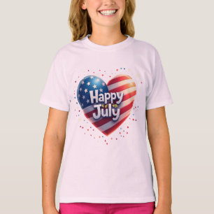 American Soul: Classic Vibes van 4 juli T-shirt