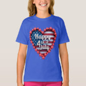 American Soul: Classic Vibes van 4 juli T-shirt (Voorkant)