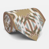 American Southwest Desert Colors Inspired Design Stropdas (Opgerold)