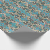 American Southwestern Patterned Art And Colors Cadeaupapier (Hoek)