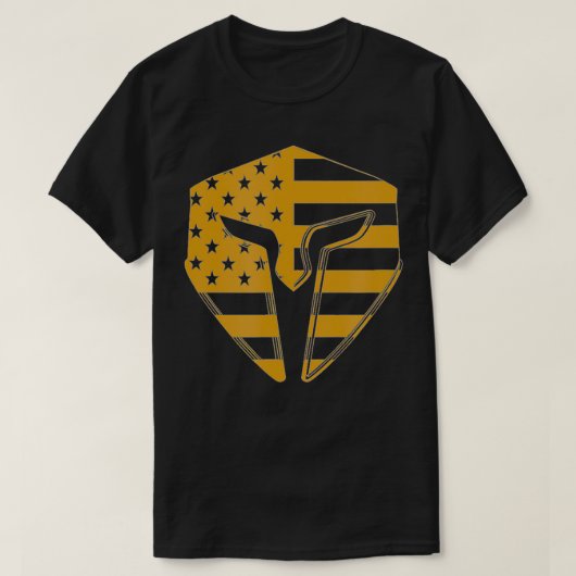 American Spartan T-shirt (Design voorkant)
