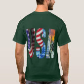 American Spirit Bold Typography Tee T-shirt (Achterkant)