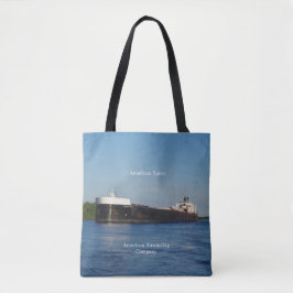 American Spirit over de hele canvas tas