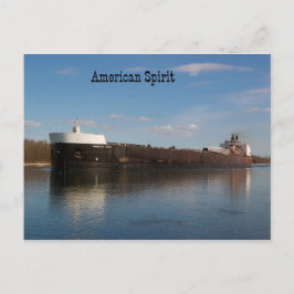 American Spirit postcard Briefkaart