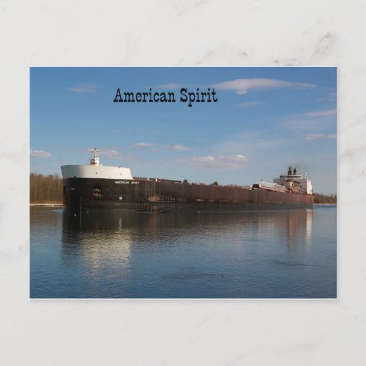 American Spirit postcard Briefkaart (Voorkant)