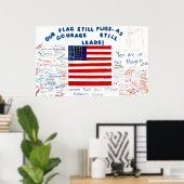 American Spirit Poster (Thuiskantoor)