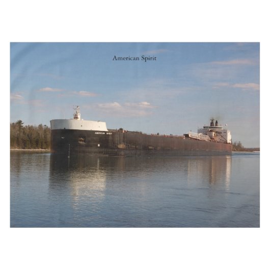American Spirit tafellade Tafelkleed (Voorkant (Horizontaal))
