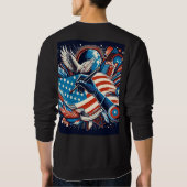 American Spirit: The Latest Hoodie Trends Trui (Achterkant)