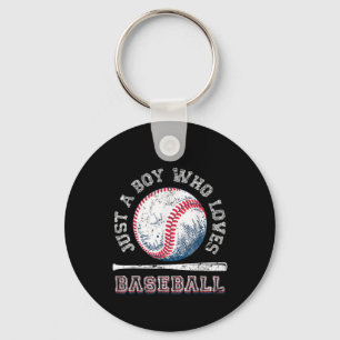 American Sport Fan Honkbal Lover Boys Batter Sleutelhanger