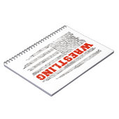 American Sport Wrestling Notitieboek (Linkerzijde)