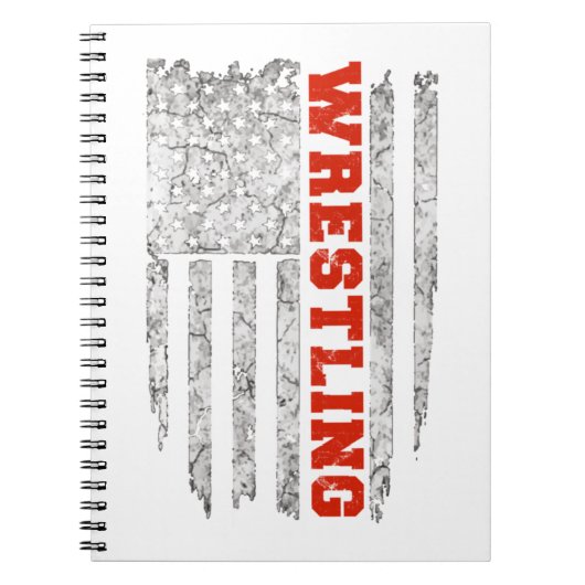 American Sport Wrestling Notitieboek (Voorkant)