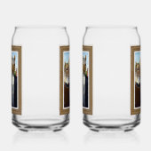 American Squirrel Gothic - grappig Blikvorm Glas (Links)