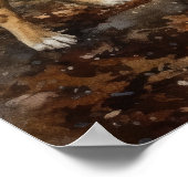 American Staffordshire Dog Art Print Poster (Hoek)