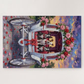 American Staffordshire Dog Valentine's Day Legpuzzel (Horizontaal)