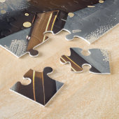 American Staffordshire Hond Kerstfeest Legpuzzel (Zijkant)