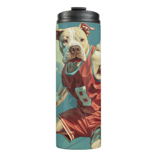 American Staffordshire Hondenbasketbal Thermosbeker