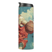 American Staffordshire Hondenbasketbal Thermosbeker (Geroteerd rechts)