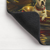 American Staffordshire kerstvakantie Muismat (Hoek)