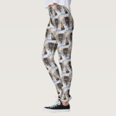 American Staffordshire liet het sneeuwKerstmis Leggings (Links)