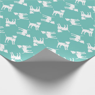 American Staffordshire Pit bull Dog Puppy Cadeaupapier