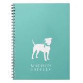 American Staffordshire Pit bull Dog Puppy Notitieboek (Voorkant)