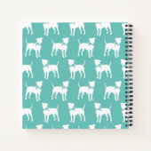 American Staffordshire Pit bull Dog Puppy Notitieboek (Achterkant)