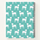 American Staffordshire Pit bull Dog Puppy Notitieboek (Achterkant)