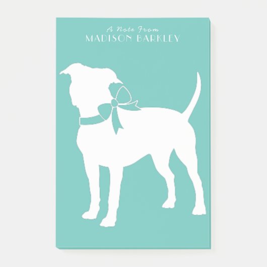 American Staffordshire Pit bull Dog Puppy Post-it® Notes (Voorkant)