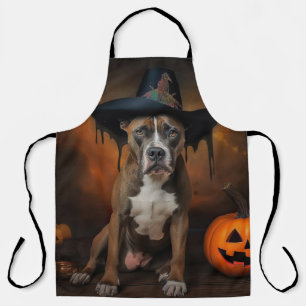 American Staffordshire Pompoenen Halloween Scary Schort
