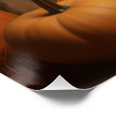 American Staffordshire Puppy Herfst Verrukking Perfect Poster (Hoek)