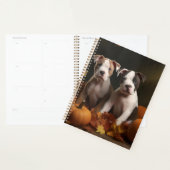 American Staffordshire Puppy Herfst Verrukking Planner (Display)
