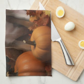 American Staffordshire Puppy Herfst Verrukking Theedoek (Quarter Fold)