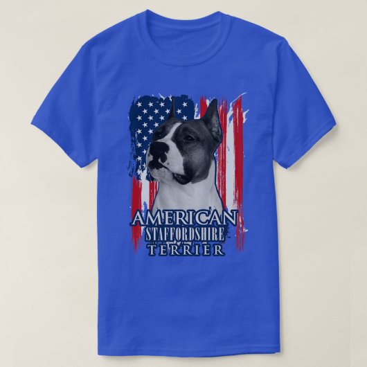 American Staffordshire Terrier Amstaff (22) T-shirt (Design voorkant)