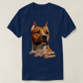 American Staffordshire Terrier Amstaff (25) T-shirt (Design voorkant)