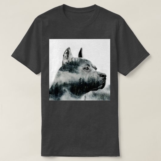 American Staffordshire Terrier Amstaff (4) T-shirt (Design voorkant)