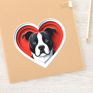 American Staffordshire Terrier Amstaff Hondenliefh Sticker