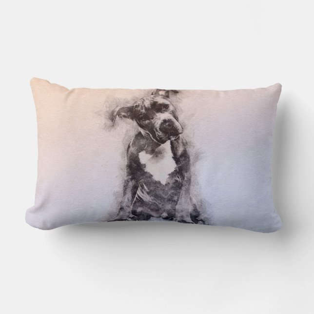 American Staffordshire Terrier - Amstaff Puppy Kussen (Voorkant)