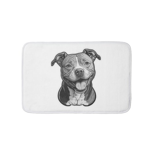 American Staffordshire Terrier Badmat (Voorkant)