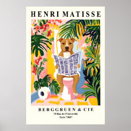 American Staffordshire Terrier Bathroom Print