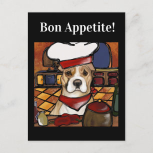 AMERICAN STAFFORDSHIRE TERRIËR BRIEFKAART