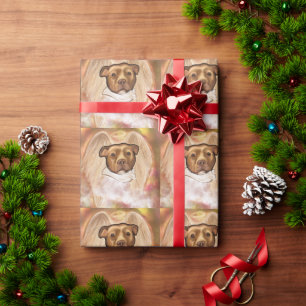 AMERICAN STAFFORDSHIRE TERRIËR CADEAUPAPIER