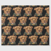 AMERICAN STAFFORDSHIRE TERRIËR CADEAUPAPIER (Vlak)
