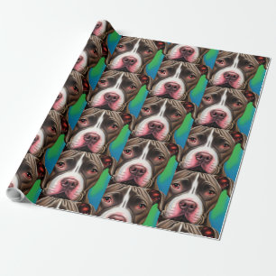 American Staffordshire Terrier Cadeaupapier