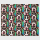 American Staffordshire Terrier Cadeaupapier (Vlak)