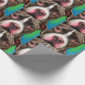 American Staffordshire Terrier Cadeaupapier (Hoek)