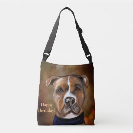 AMERICAN STAFFORDSHIRE TERRIËR CROSSBODY TAS