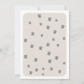 American Staffordshire Terrier Dog Celebration Kaart (Achterkant)