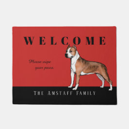 American Staffordshire Terrier Doormat Deurmat