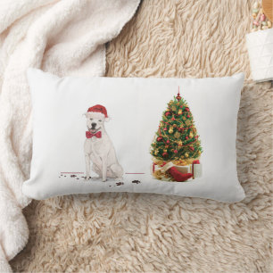 American Staffordshire Terrier Funny Kersthond Kussen