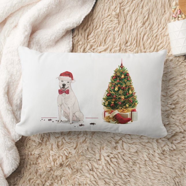 American Staffordshire Terrier Funny Kersthond Kussen (Deken)
